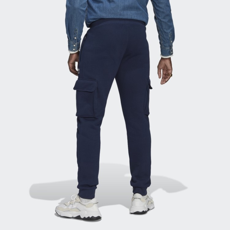 Calça Cargo Adidas Adicolor Essentials Trefoil Night Indigo