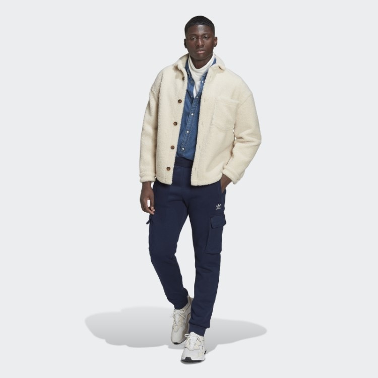 Calça Cargo Adidas Adicolor Essentials Trefoil Night Indigo