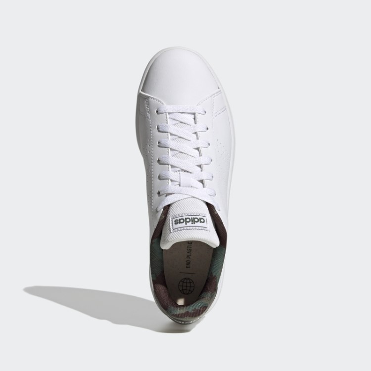 Advantage Sapatos De Estilo De Vida Base Court Adidas Branco