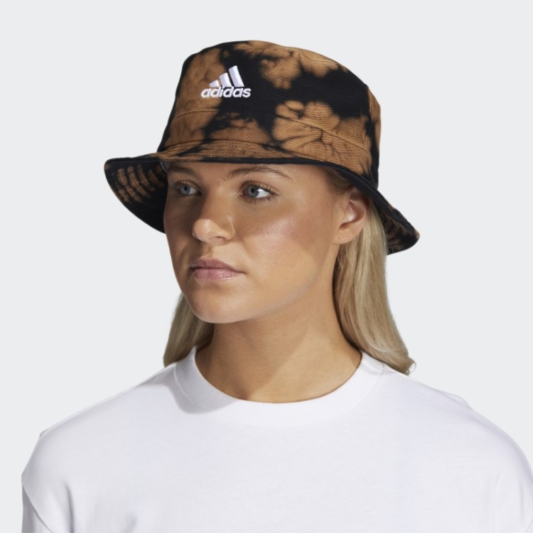 Chapéu De Balde De Tinta Reversa Preta Adidas