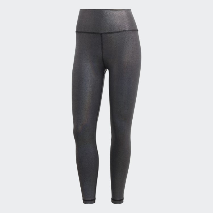 Legging Adidas Black Optime Training Shine 7/8