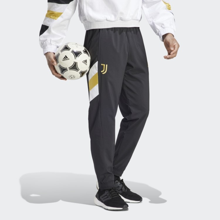 Calça Em Tecido Adidas Black Juventus Icons