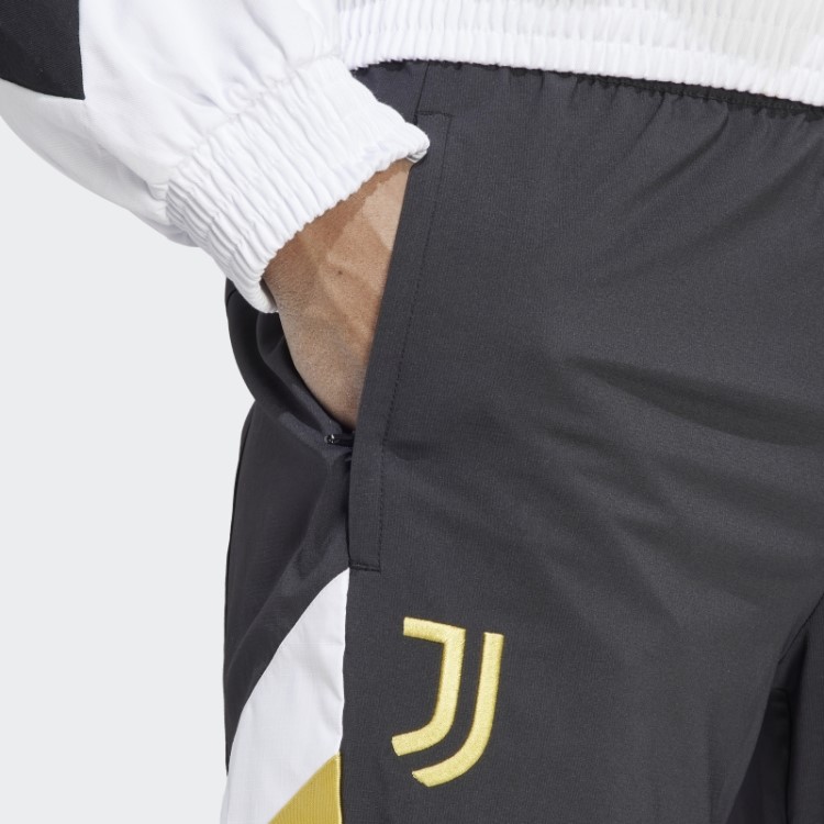 Calça Em Tecido Adidas Black Juventus Icons