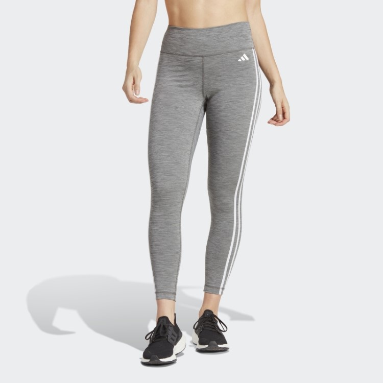 Leggings 7/8 De Cintura Alta Urze Cinza Escuro Adidas Train Essentials