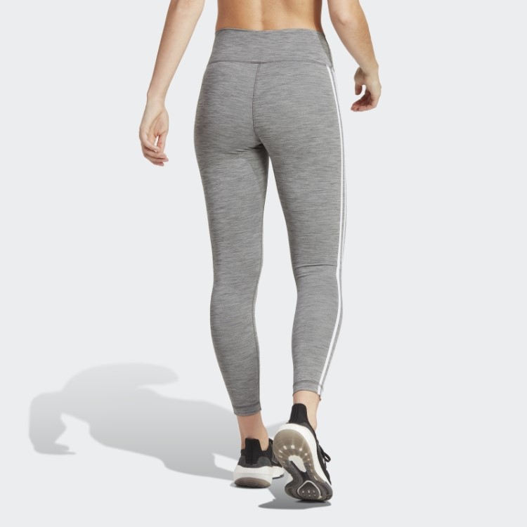 Leggings 7/8 De Cintura Alta Urze Cinza Escuro Adidas Train Essentials