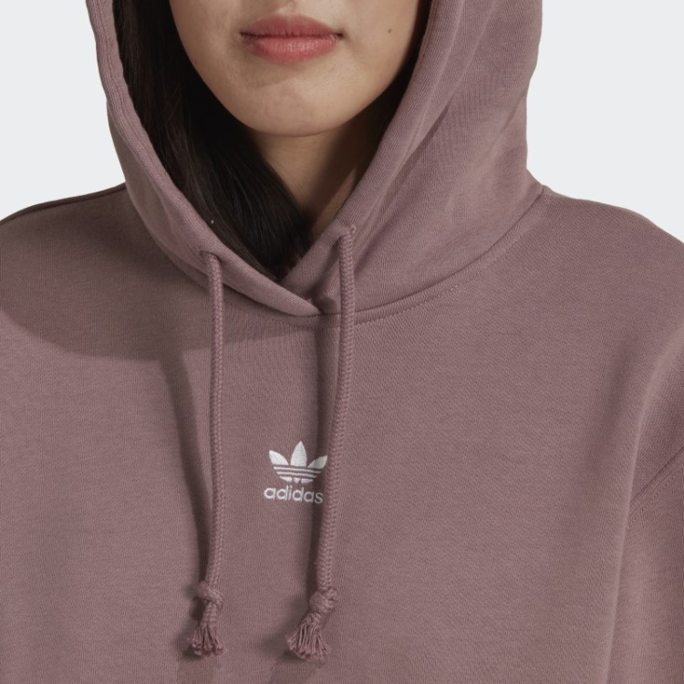 Moletom Com Capuz De Lã Adicolor Essentials Roxo Adidas