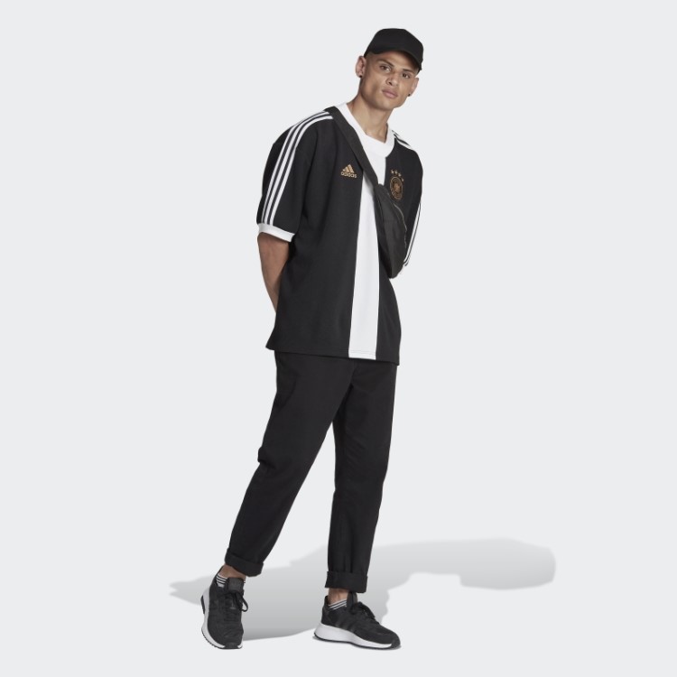 Camisa Três Quartos Adidas Black Germany Icon