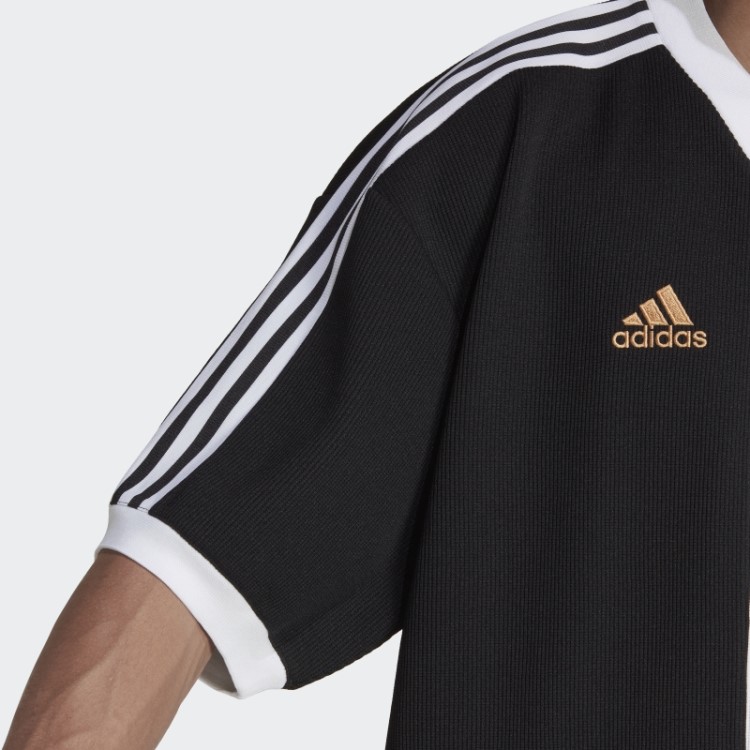 Camisa Três Quartos Adidas Black Germany Icon