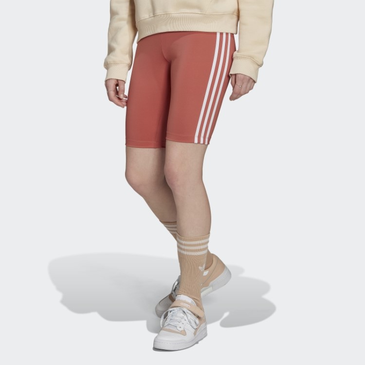 Terra Adidas Adicolor Classics Primeblue Meia Calça Curta De Cintura Alta