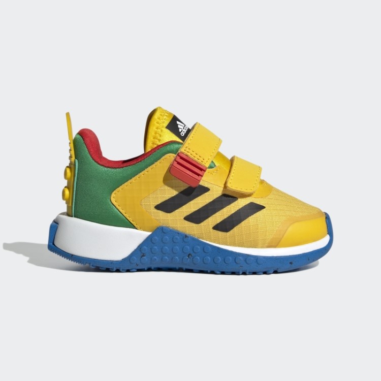 Eqt Amarelo Adidas Dna X Lego Sapatos De Velcro De Duas Tiras Fashion