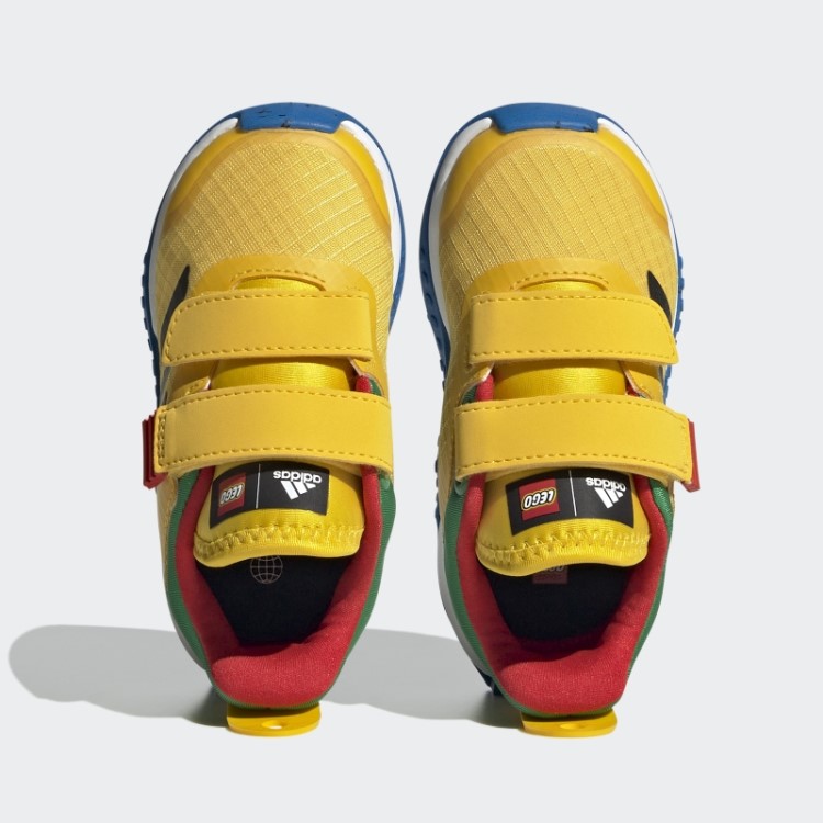 Eqt Amarelo Adidas Dna X Lego Sapatos De Velcro De Duas Tiras Fashion