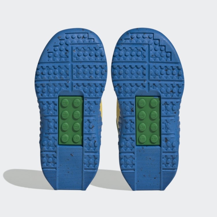 Adidas Dna X Lego Sapato De Velcro De Duas Tiras Eqt Moda Amarela