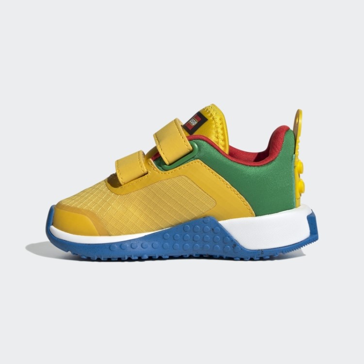 Adidas Dna X Lego Sapato De Velcro De Duas Tiras Eqt Moda Amarela