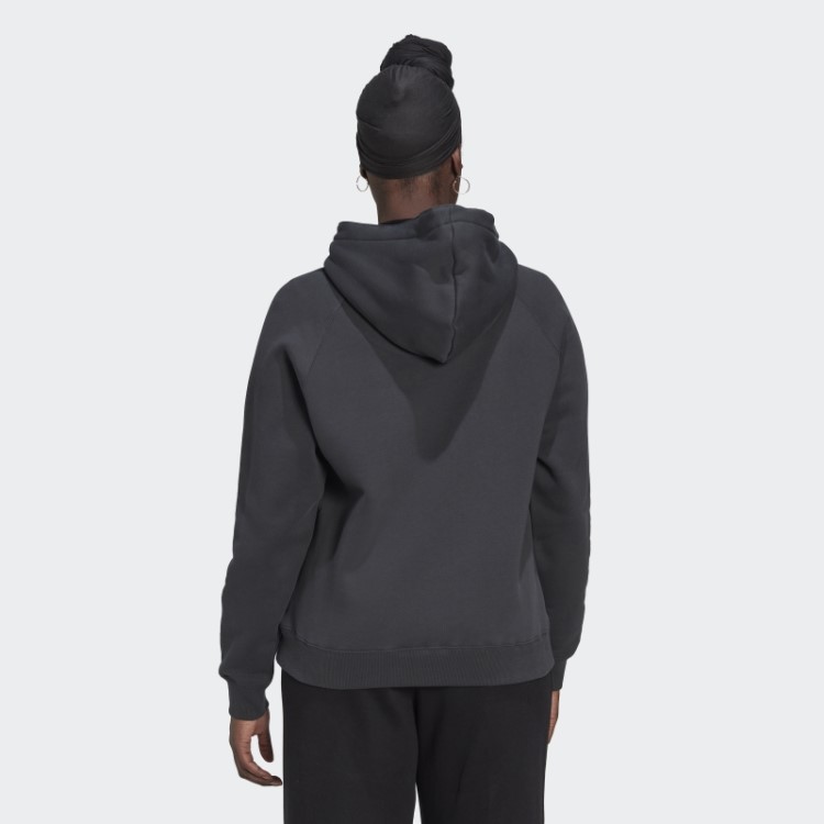 Moletom Oversized Com Capuz De Carbono Adidas