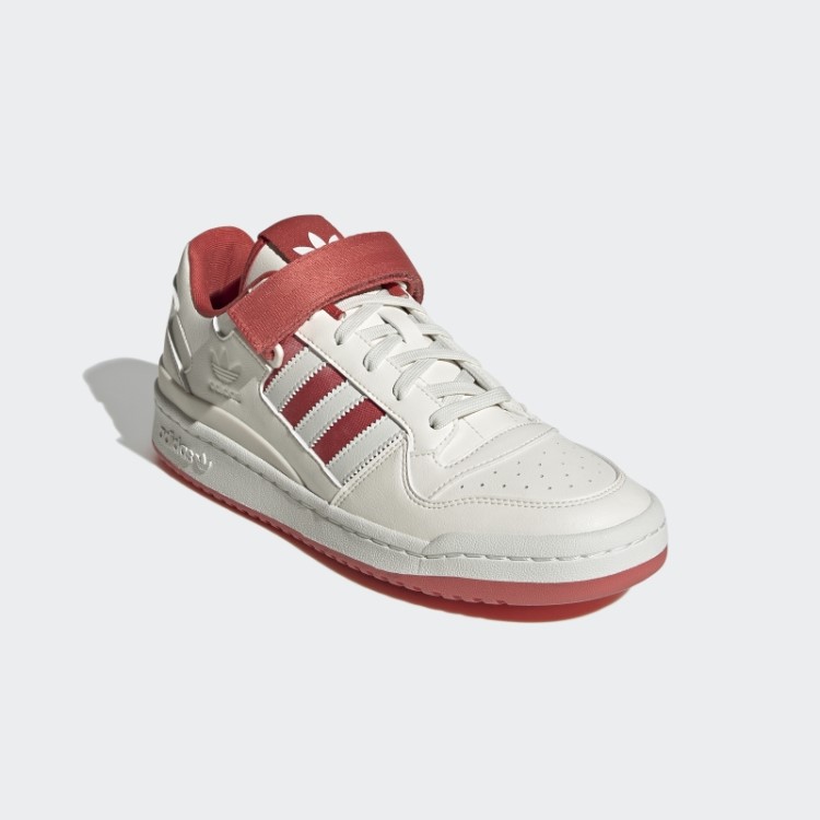 Adidas Forum Tênis Baixo Tom Branco
