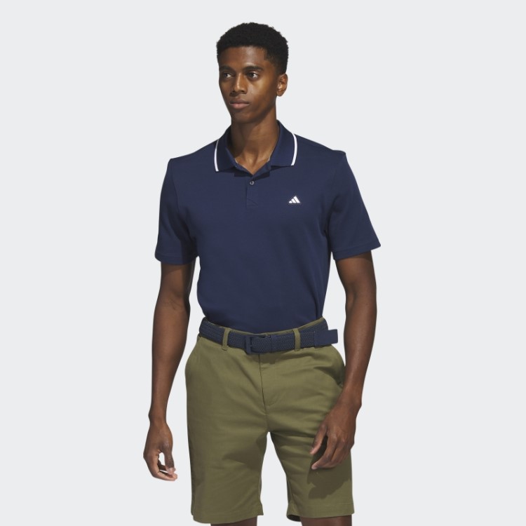 Camisa Polo Go-to Golf Azul Marinho Adidas