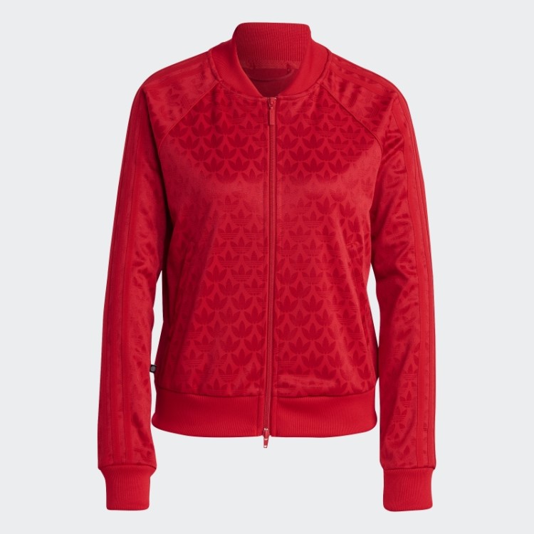 Jaqueta Sst Adidas Escarlate