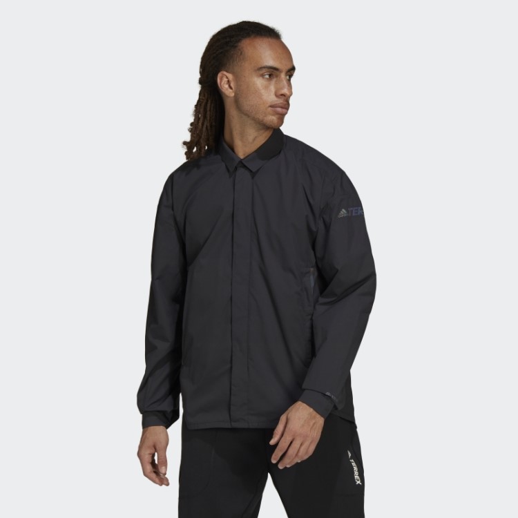 Camiseta Preta Terrex Ct Myshelter Wind.rdy Adidas