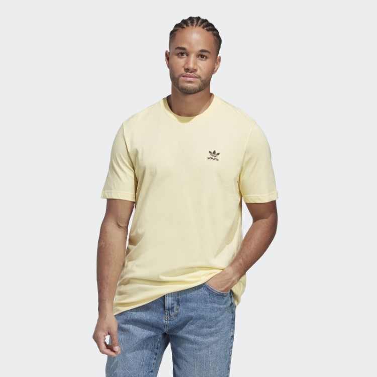 Camiseta Amarela Adidas Trefoil Essentials