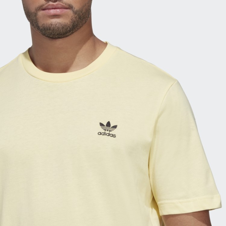 Camiseta Amarela Adidas Trefoil Essentials