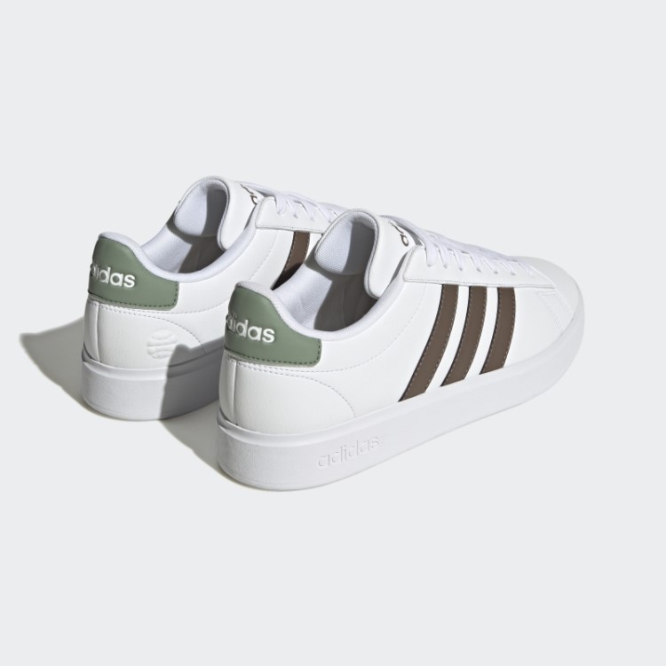 Adidas Grand Court Cloudfoam Comfort Shoes Earth