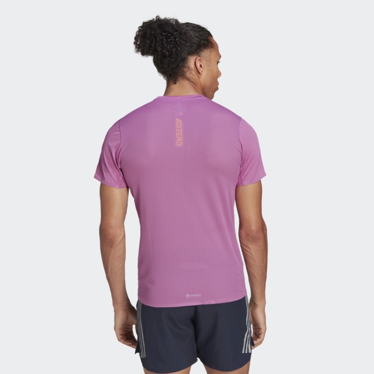 Camiseta Lilás Adizero Speed Adidas