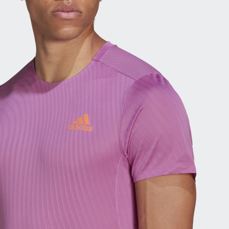 Camiseta Lilás Adizero Speed Adidas