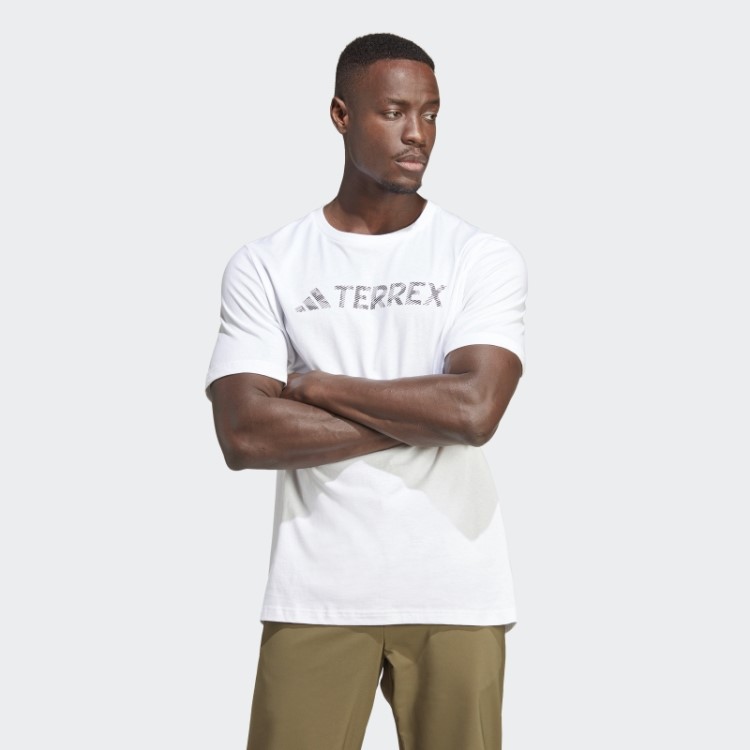 Camiseta Branca Adidas Terrex Classic Logo