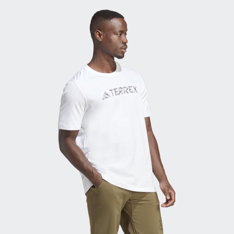 Camiseta Branca Adidas Terrex Classic Logo