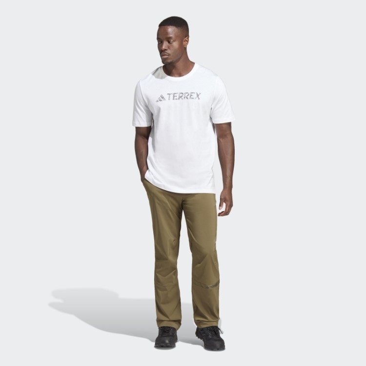 Camiseta Branca Adidas Terrex Classic Logo