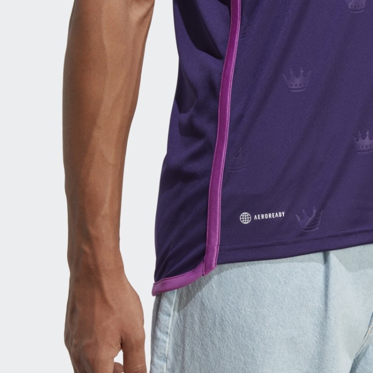 Camisa Roxa Escura Adidas Charlotte Fc 23/24 Away