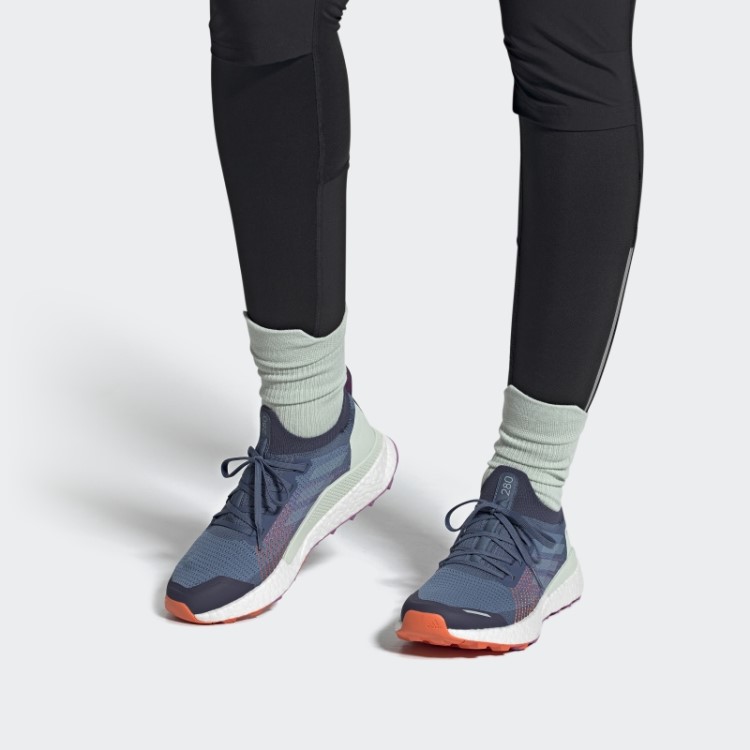 Tênis De Corrida Azul Adidas Terrex Two Ultra Primeblue Azul Alterado