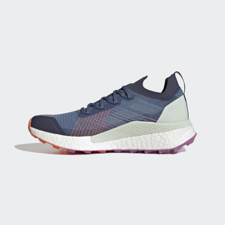 Tênis De Corrida Azul Adidas Terrex Two Ultra Primeblue Azul Alterado