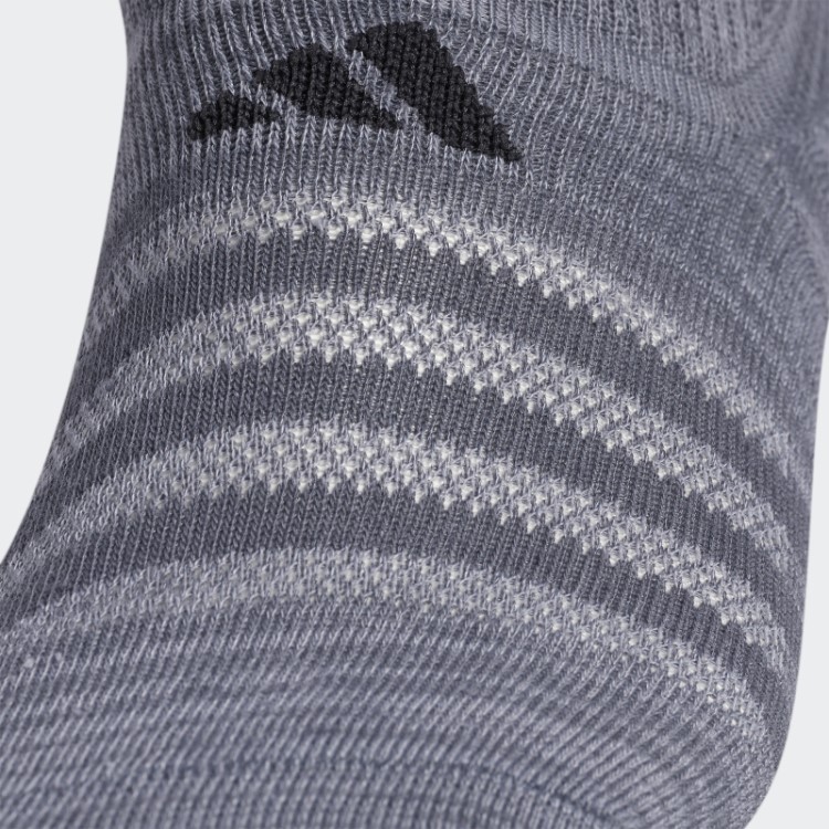Meias Adidas Superlite Super-no-show 6 Pares Cinza