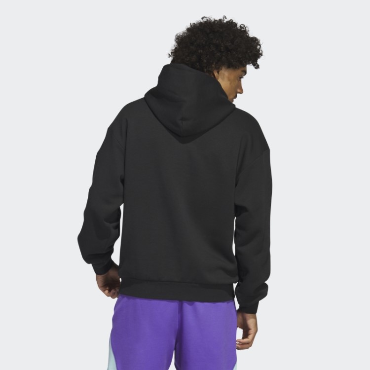 Adidas D.o.n. Moletom Com Capuz Preto De Excelência
