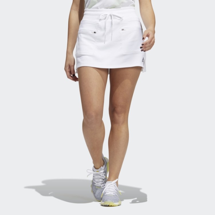 Short De Golfe Em Malha Warp Branco Adidas