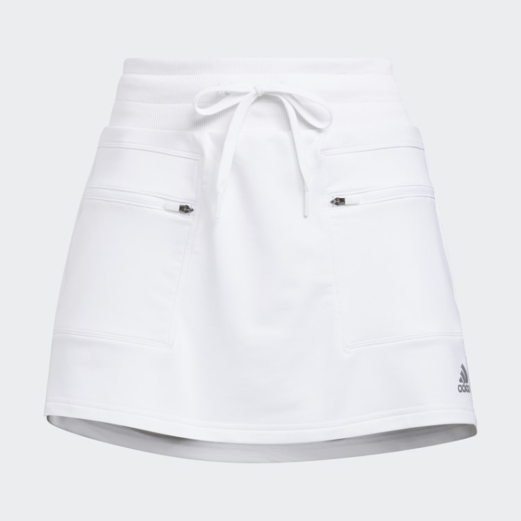 Short De Golfe Em Malha Warp Adidas Branco