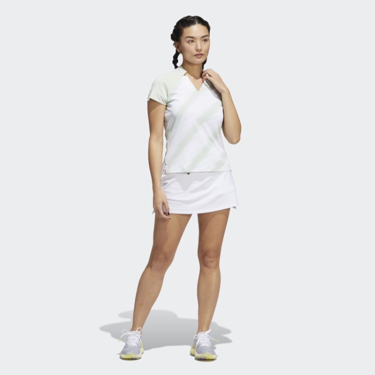 Short De Golfe Em Malha Warp Adidas Branco