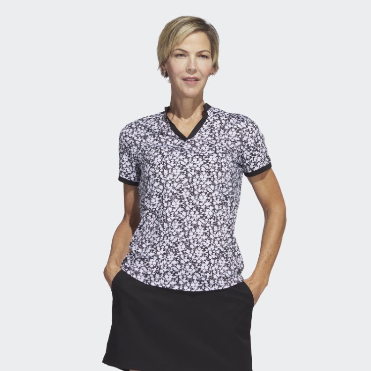 Camisa Pólo De Golfe Ultimate365 Preta Adidas