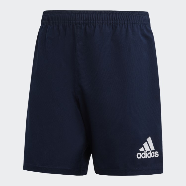 Bermuda Adidas Navy Com As Três Listras