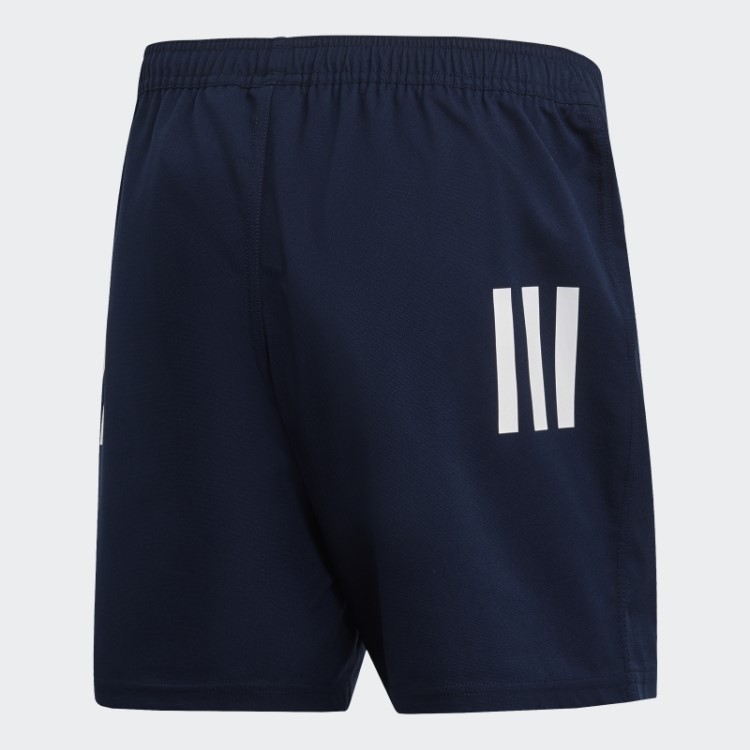 Bermuda Adidas Navy Com As Três Listras