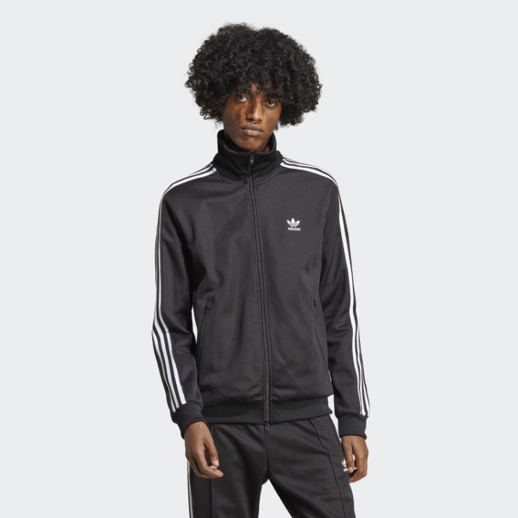 Jaqueta Preta Adicolor Classics Beckenbauer Adidas