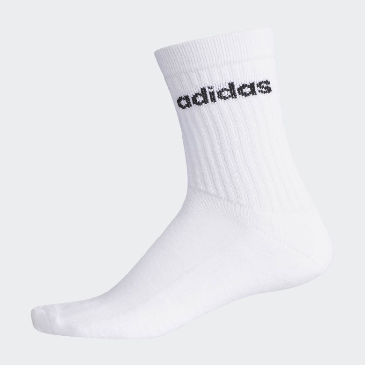 Meias Básicas Da Equipe Branca Adidas
