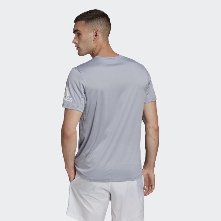 Camiseta Adidas Run It Prateada