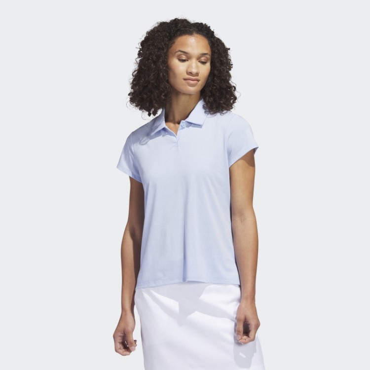 Camisa Polo Adidas Go-to Mesclada Azul Dawn Mel