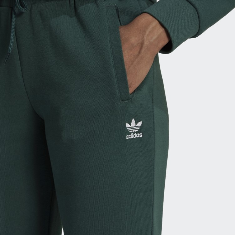 Calça Jogger Slim Adidas Verde Mineral Adicolor Essentials