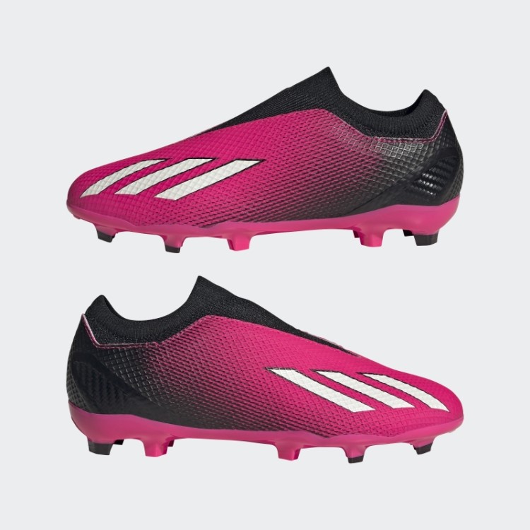 X Speedportal.3 Botas De Chão Firme Sem Cadarço Adidas Rosa