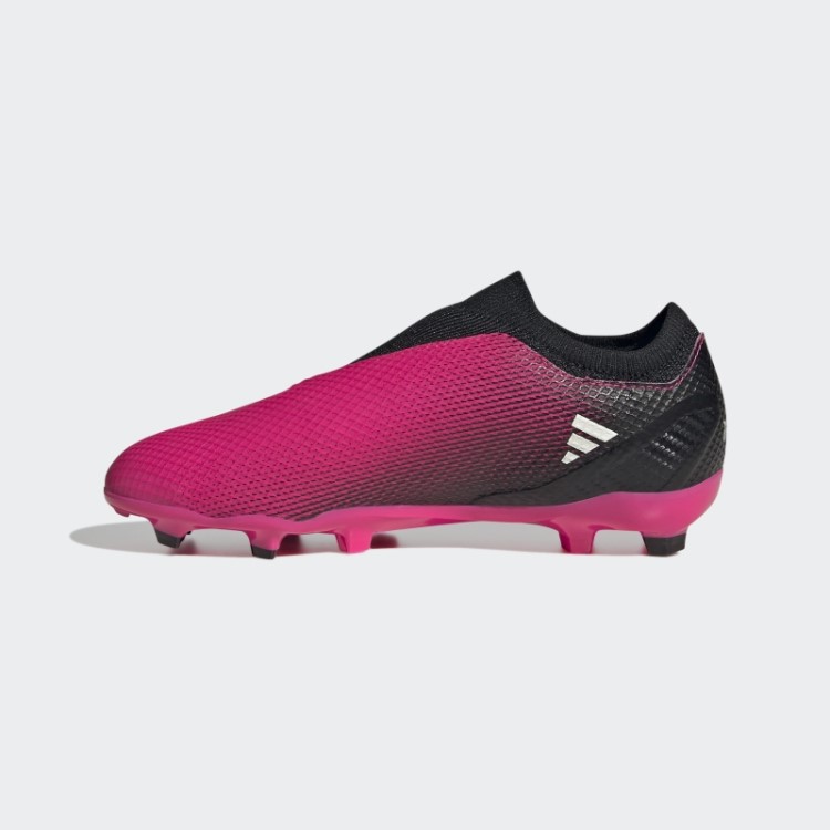 Rosa X Speedportal.3 Chuteiras De Futebol De Campo Firme Sem Cadarço Adidas