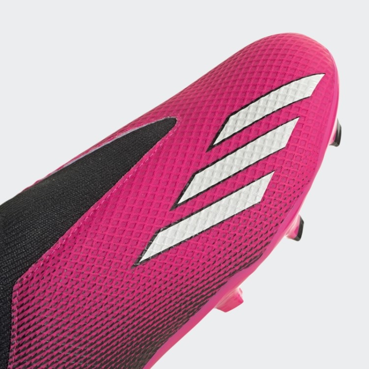 Rosa X Speedportal.3 Chuteiras De Futebol De Campo Firme Sem Cadarço Adidas