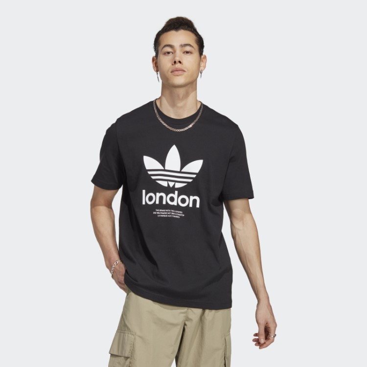 Camiseta Adidas Icone London City Originals Preta